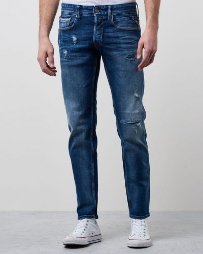 Blå blandade jeans från Replay