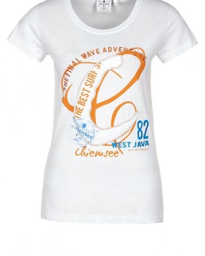 Chiemsee EMMILY Tshirt med tryck Vitt från Chiemsee, Kortärmade träningströjor