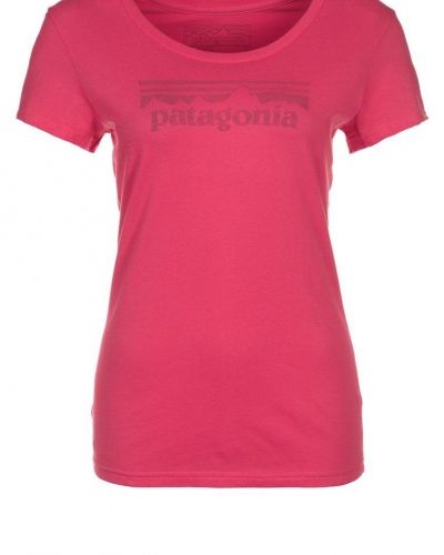 Patagonia Tshirt med tryck Ljusrosa från Patagonia, Kortärmade träningströjor