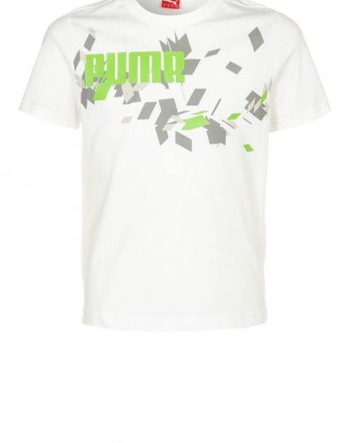 Puma Tshirt med tryck Vitt från Puma, Kortärmade träningströjor