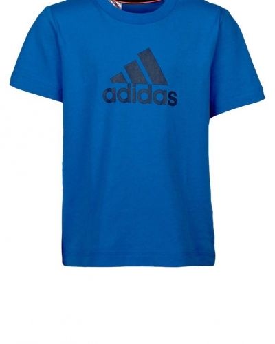adidas Performance Tshirt med tryck Blått från adidas Performance, Kortärmade träningströjor