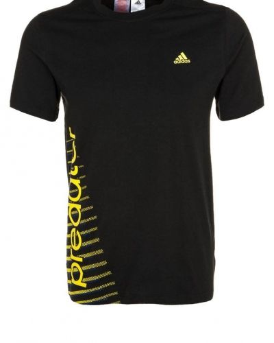 adidas Performance Tshirt med tryck Svart från adidas Performance, Kortärmade träningströjor