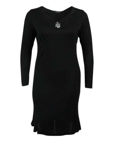Till dam från Elena Miro, en svart långärmad klänning.