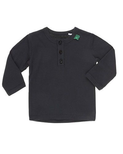 Metallicfärgad långärmad tröja från Fred´s World By Green Cotton till unisex/Ospec..