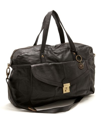 Pieces Nania Leather Travel Bag. Väskorna håller hög kvalitet.