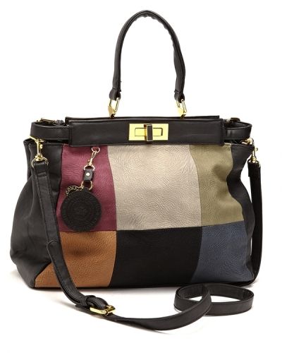 Square Noir Handbag från Friis & Company, Handväskor