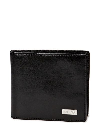 Till unisex/Ospec. från ECCO, en svart plånbok.