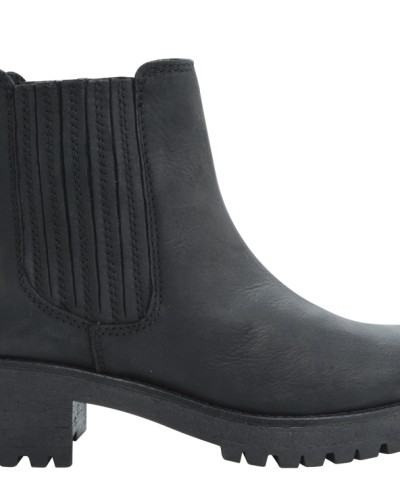 Benita Leather Boot Bianco ankelboots till dam.