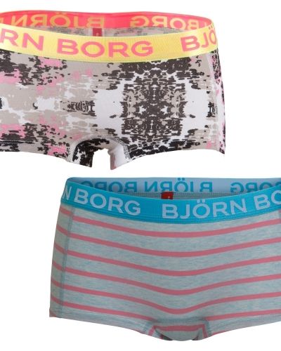 Björn Borg BB Girls Mini Shorts Zen Stripe and Spaced Out 2-pack