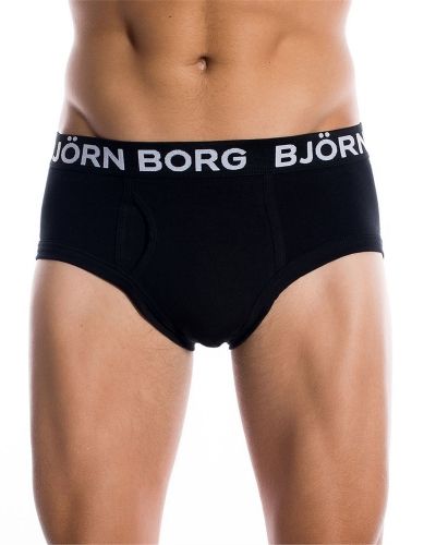 Till herr från Björn Borg, en svart briefkalsong.