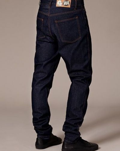 Till herr från Cheap Monday, en blå straight leg jeans.