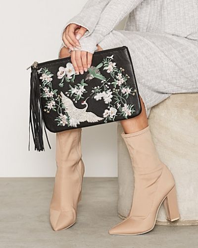 Miss Selfridge Embroided Clutch