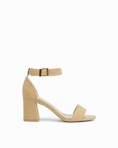 Nly Shoes Flared Block Heel Sandal