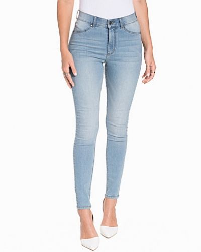 Blå slim fit jeans från Cheap Monday