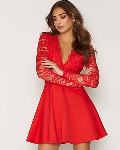 NLY One Lace Top Skater Dress