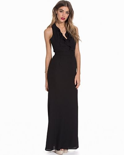 Elise Ryan Maxi Frill Front Strappy Back Dress