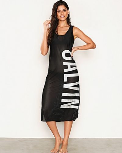 Till dam från Calvin Klein Underwear, en svart strandklänning.
