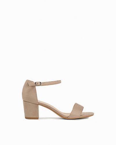 Nly Shoes Mid Block Heel Sandal