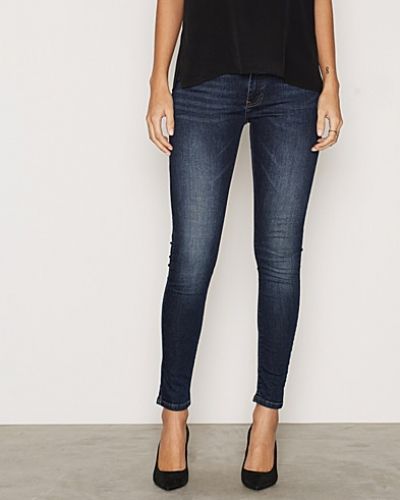 Anine Bing Mid Rise Skinny Jeans