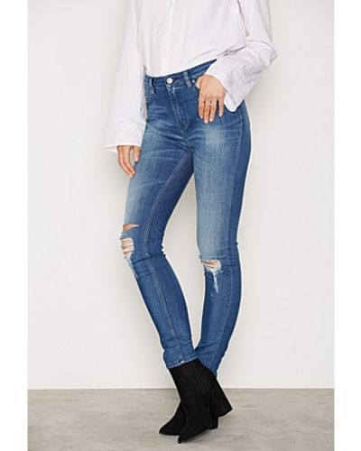 Blå slim fit jeans från IRO