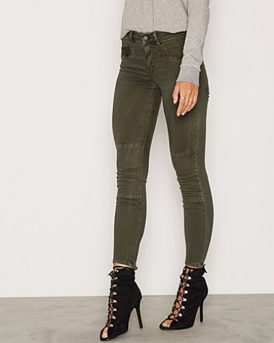 Grön slim fit jeans från Odd Molly