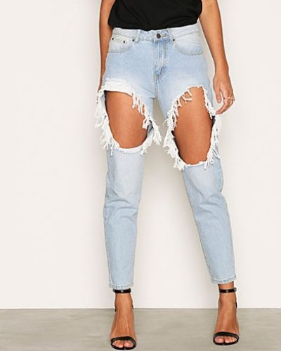 Straight leg jeans från NLY Trend till dam.