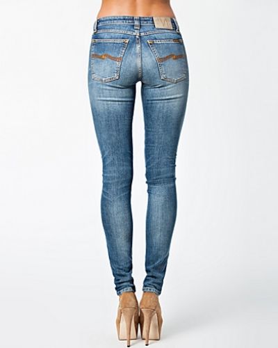 Slim fit jeans Skinny Org Spring Blue från Nudie Jeans