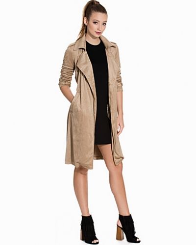 NLY Trend Suedette Trenchcoat