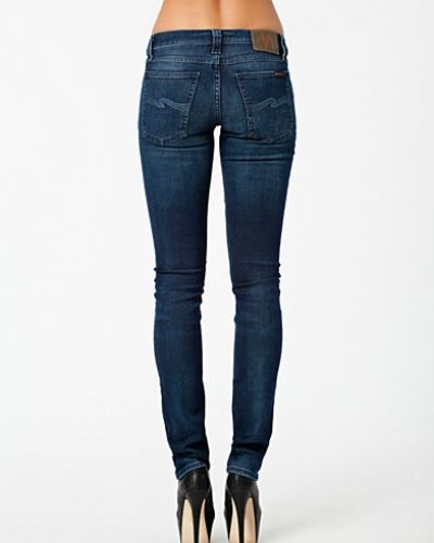 Slim fit jeans Tight Long John Organic Blue Dot från Nudie Jeans