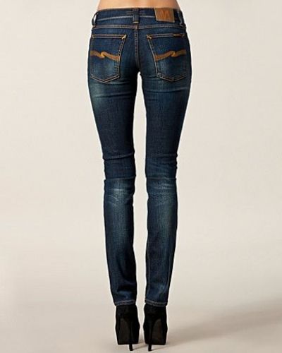 Nudie Jeans straight leg jeans till dam.