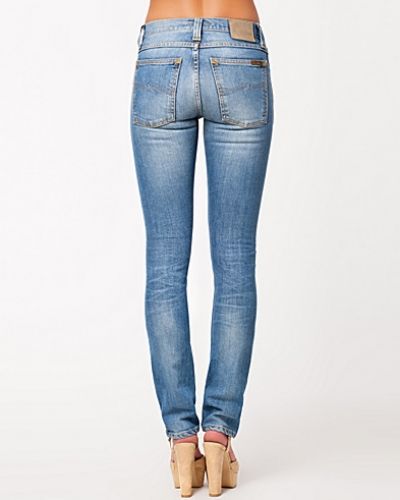 Slim fit jeans Tube Tom Org. Blue Lightning från Nudie Jeans